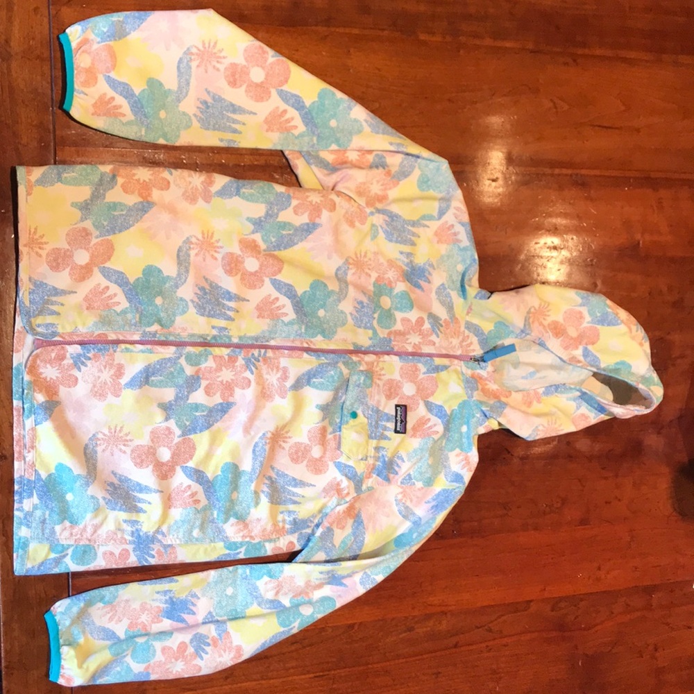 Floral Patagonia Jacket size XL/14